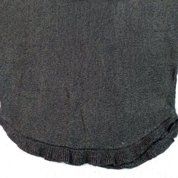 Notations Womens Sweater Turtleneck Green Medium Short‎ Sleeve Knit - Picture 2 of 11